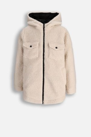 COCCODRILLO kailiniai OUTERWEAR GIRL JUNIOR, kreminiai, ZC5153102OGJ-003-164, 164 cm 