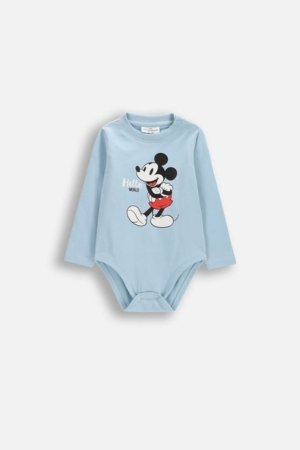 COCCODRILLO smėlinukas ilgomis rankovėmis, mėlynas, 