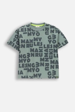 COCCODRILLO marškinėliai trumpomis rankovėmis, žali, WC6143202NBJ-011-152, 152 cm 