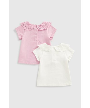 MOTHERCARE marškinėliai trumpomis rankovėmis, 2vnt., HC522 