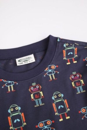 COCCODRILLO pižama PYJAMAS, tamsiai mėlyna, ZC4448105PJS-015-164, 164/170 cm