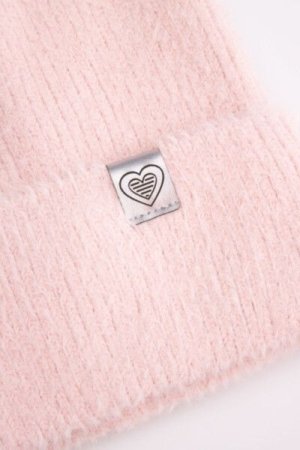 COCCODRILLO kepurė ACCESSORIES WINTER GIRL, rožinė, ZC4364313AWG-007-056, 56 cm 