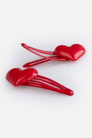 COCCODRILLO plaukų segtukai, raudoni, WC6311705PBJ-009-000,  