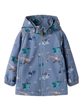 NAME IT striukė ALFA, softshell, 13241924-677283, 116 cm 