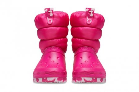 CROCS žieminiai sniego batai, rožiniai, 32 dydis, 207684-6X0 207684-6X0-32