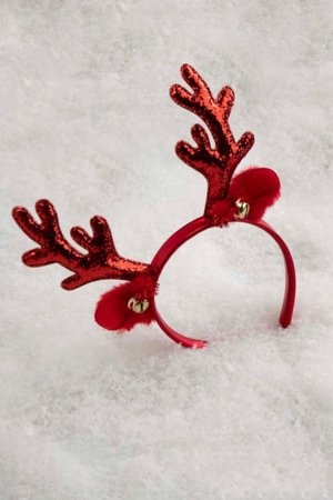 COCCODRILLO plaukų lankelis, raudonas, ZC5311903MER-009-000 