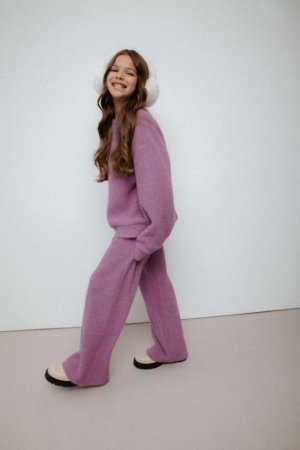 COCCODRILLO kelnės, violetinės, cm 