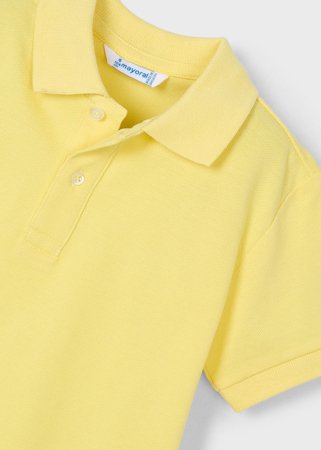 MAYORAL polo marškinėliai trumpomis rankovėmis, yellow, 150-10, 140 cm 