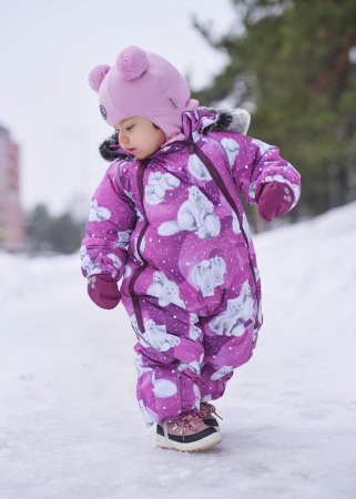 HUPPA žieminis lauko kombinezonas ORION, violetinis, 92 cm, 36300030-23134 36300030-23134-74