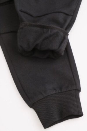 COCCODRILLO sportinės kelnės GRUNGE SWAMP BOY KIDS, juodos, ZC4120102GBK-021-122, 122 cm 