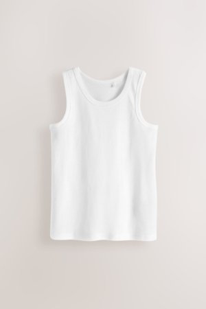 NEXT apatiniai marškinėliai be rankovių, 5 vnt., N59402 146-152 