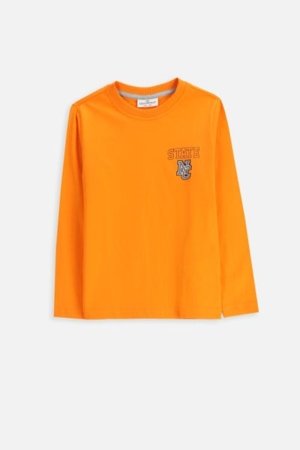 COCCODRILLO t-shirt EVERYDAY BOY A, oranžiniai, cm