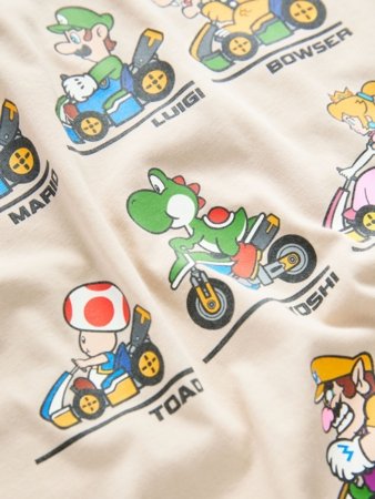 NEXT SUPER MARIO marškinėliai trumpomis rankovėmis, E39349, 134 cm 