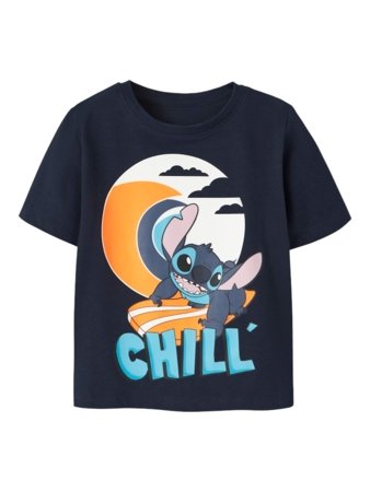 NAME IT STITCH marškinėliai, 13254156-282D3C 110 cm 