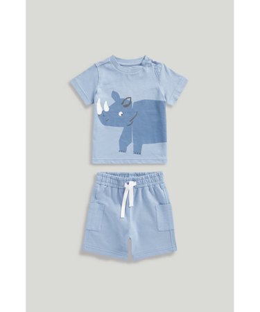 MOTHERCARE marškinėliai trumpomis rankovėmis ir šortai, LK962 98 