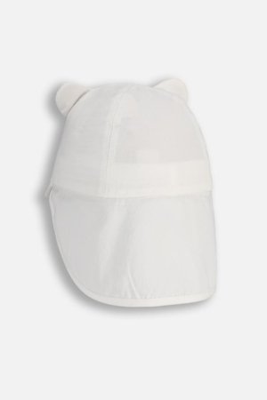 COCCODRILLO kepurė su snapeliu, kreminė, WC6364210ALG-003-048, 48 dydis 