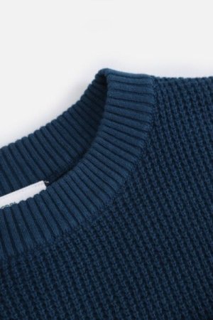 COCCODRILLO megztinis ACADEMY BOY KIDS, mėlynas, ZC4172103ABK-014-122, 122 cm 