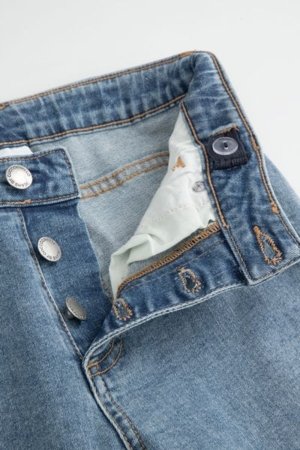 COCCODRILLO kelnės JEANS COLLECTION GIRL, mėlynos, cm 