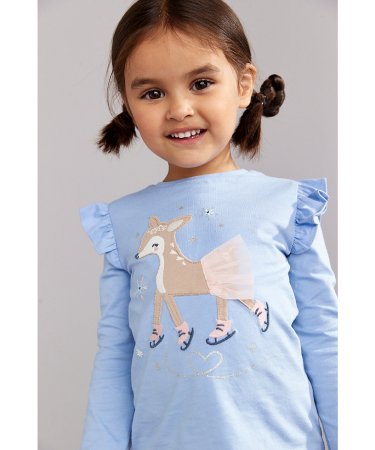 MOTHERCARE marškinėliai ilgomis rankovėmis, FE312 3vnt.,  