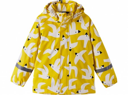 REIMA neperšlampama striukė VESI, geltona, 5100025A-2351 5100025A-2351-134