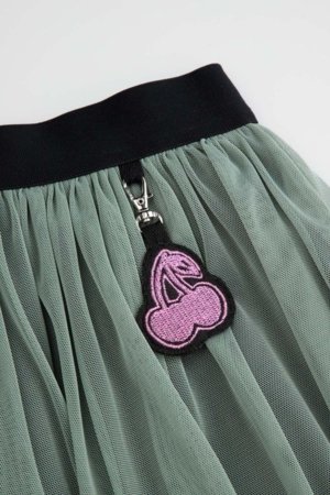 COCCODRILLO sijonas, žalias, WC6124201RGJ-011-164, 164 cm 