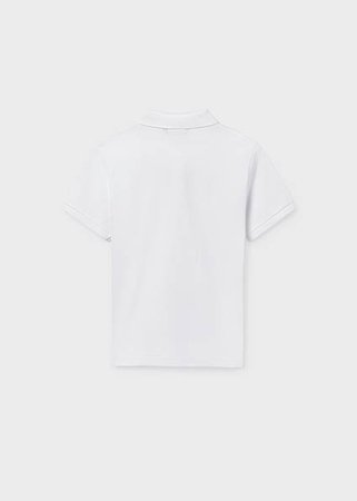 MAYORAL polo marškinėliai trumpomis rankovėmis, white, 890-72, 152  cm 