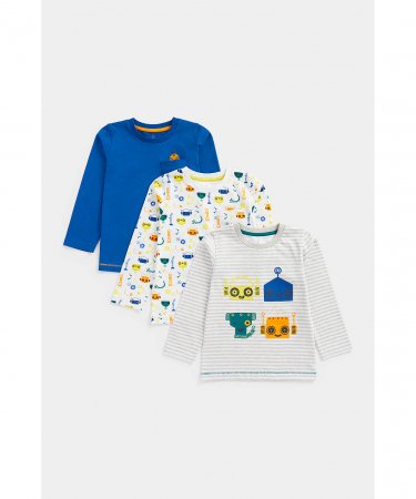 MOTHERCARE marškinėliai ilgomis rankovėmis, 3 vnt., CB055 607839