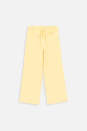 COCCODRILLO kelnės GARDEN PARTY JUNIOR, geltonos, WC4119102GPJ-004- 