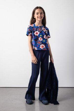 COCCODRILLO tamprės ACADEMY GIRL JUNIOR, mėlynos, ZC5122103AGJ-015-164, 164 cm 