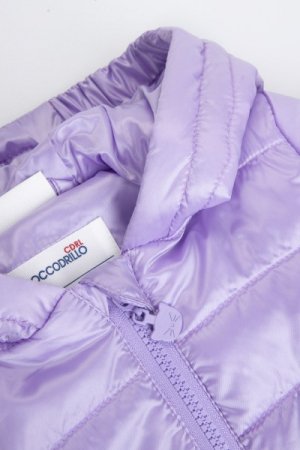 COCCODRILLO striukė OUTERWEAR GIRL NEWBORN, violetinė, WC3152703OGN-016 WC3152703OGN-016-068