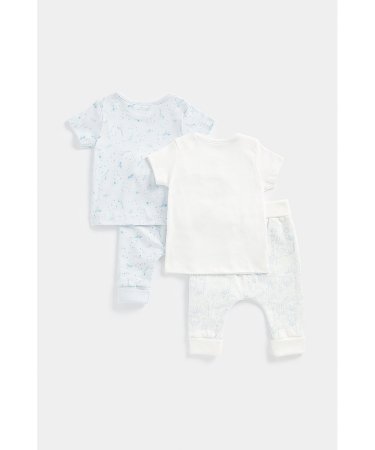 MOTHERCARE marškinėliai trumpomis rankovėmis ir kelnės, 2 vnt., EB643 623699
