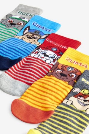 NEXT PAW PATROL kojinės, 5 vnt., Q74930, 26,5-30,5 