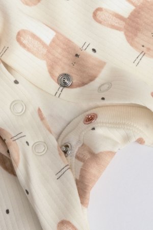 NEXT šliaužtinukas trumpomis rankovėmis, 3 vnt., AU4266, 74-80