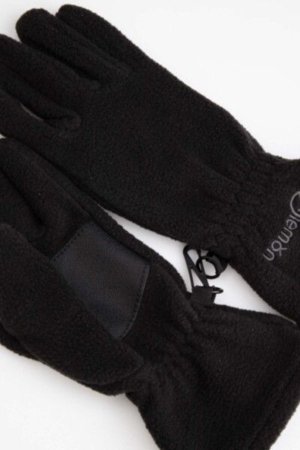 LEMON pirštuotos pirštinės ACCESSORIES WINTER UNISEX, juodos, ZL4360202AWU-021-S, S cm 