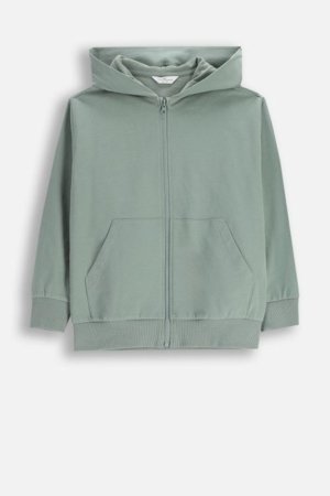 COCCODRILLO susegamas džemperis su gobtuvu, žalias, WC6132401NBJ-011-164, 164 cm 