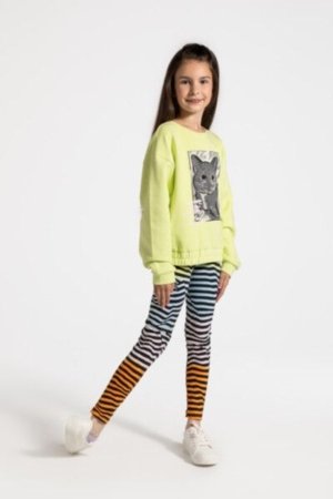 COCCODRILLO tamprės CARTOONS GIRL JUNIOR, multicoloured, ZC4122101CGJ-022-164, 164 cm 