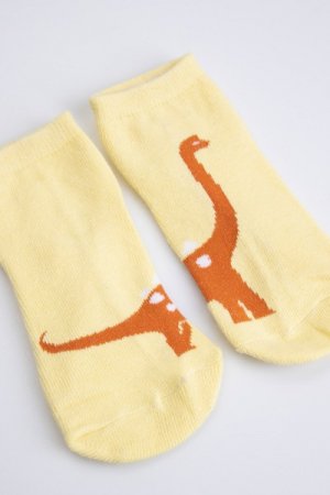 COCCODRILLO kojinės SOCKS BOY, geltonos, WC3382205SOB-004 WC3382205SOB-004-001