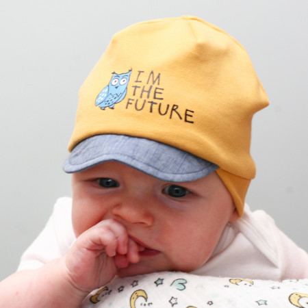 PUPILL Kepurė Future 19 mustard 44-46 FUTURE 19 MUSTARD