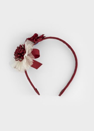 MAYORAL plaukų lankelis, red, 10.264-44, 152  cm 