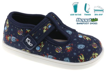 BEPPI tekstiliniai batai, BAREFOOT, 2218770, 20 dydis 