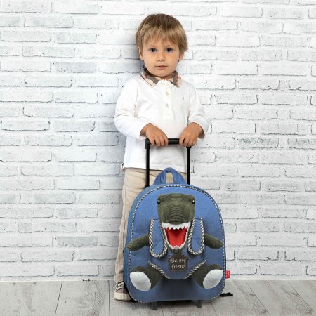 PERLETTI mini kuprinė su pliušiniu Tim Rex, 13049 13049