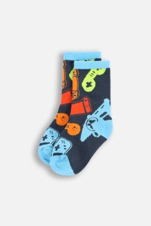 COCCODRILLO kojinės SOCKS BOY, spalvotos, WC5382208SOB-022-036, 36 cm 