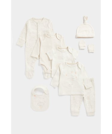 MOTHERCARE 8-nių dalių komplektas kūdikiui, EB662 623863