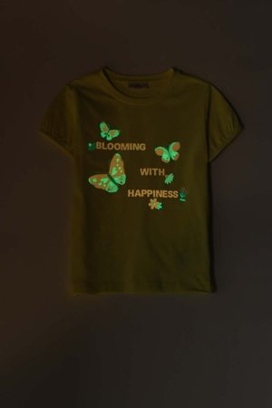 COCCODRILLO marškinėliai trumpomis rankovėmis, geltoni, WC6143201FGK-004-122 