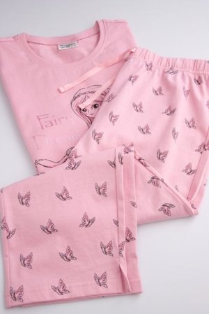 COCCODRILLO pižama PAJAMAS, rožinė, WC5448206PJS-007-164, 164 cm 