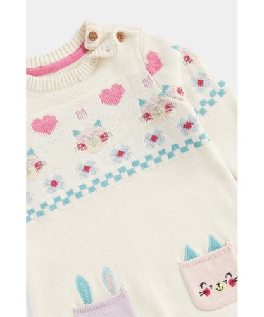 MOTHERCARE suknelė ilgomis rankovėmis ir pėdkelnės, FA835 