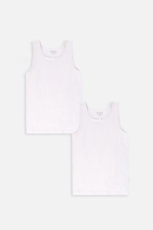 COCCODRILLO apatiniai marškinėliai BASIC UNDERWEAR, balti, XCX407203BAU-001-164, 164 