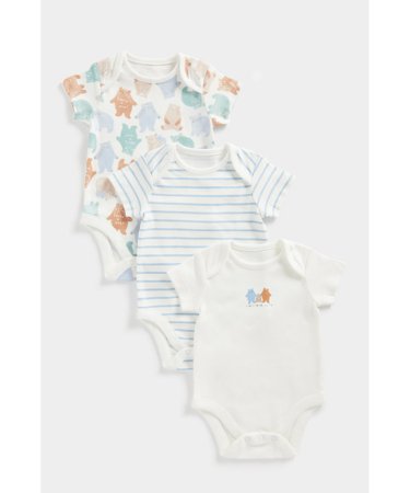 MOTHERCARE smėlinukas trumpomis rankovėmis, 3 vnt., CB252 608069