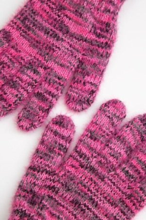 COCCODRILLO pirštuotos pirštinės ACCESSORIES WINTER GIRL, multicoloured, ZC4360312AWG-022-XL, XL cm 