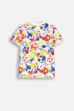 COCCODRILLO marškinėliai trumpomis rankovėmis EVERYDAY BOY A, multicoloured, ZC4143215VBA-022-152, 152 cm 
